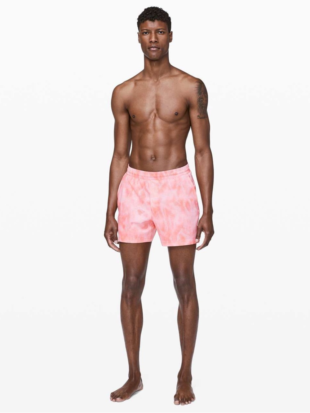 Lululemon Channel Cross Swim Short *5"
Shadow Mesh Red Orange Multi🔶
